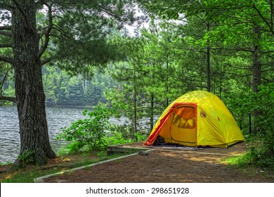 Tent Campsite, Voyageurs National Park, Minnesota