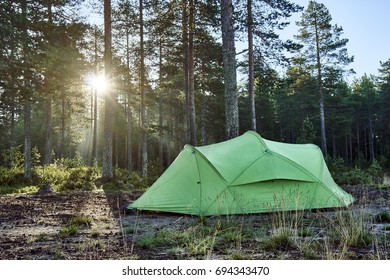 Tent Eating Area Set Campsite Public Stock Photo (Edit Now) 531400303