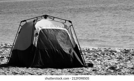 Tent In Front Of Sealine Beach Resort Qatar