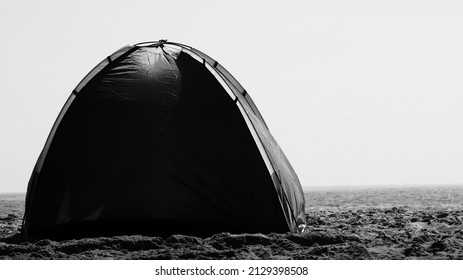 Tent In Front Of Sealine Beach Resort Qatar