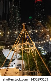 Tent with lights, Native American, Red indian style in Dubai, UAE