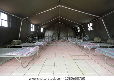 Similar – beer tent in preparation