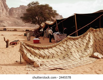 BedouinsÂ´ Tent, Wadi Rum, Jordan