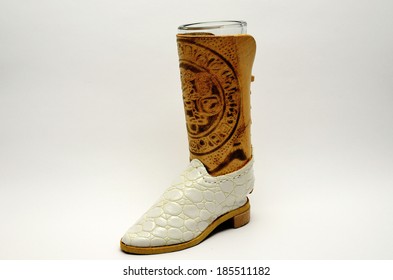 Tequila Boots; Popular Mexican Souvenier 