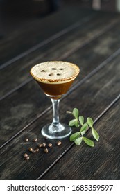 Tequila Coffee Cocktail Is Ready To Sip.