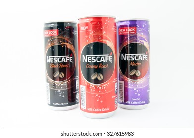 TERENGGANU, MALAYSIA - October 12th, 2015 : Nescafe Introduce New Creamy Roast And Two New Look Designed Edition With Same Great Taste By Nestle. -stock Photo