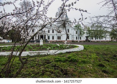 Tereschenko Palace In He Style Of French Renaissance Revival Architecture.  Andrushivka, Zhytomyr Oblast, Ukraine