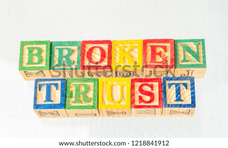 Similar – Image, Stock Photo Title: Trust Landscape
