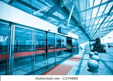 Terminal Entrance,automatic Glass Doors