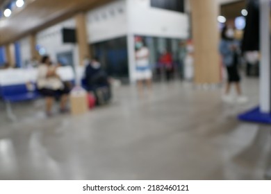 The Terminal Of Phuket International Airport. Airport Plays An Important Role In The Tourism Industry Of Thailand.