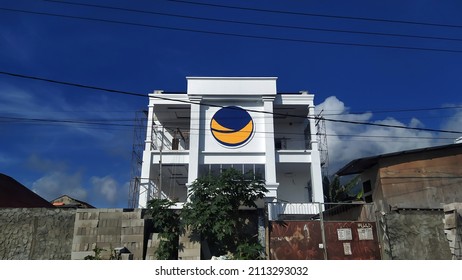 Ternate, Indonesia - January 2022 : Architecture Of An Office Building In North Maluku Located In The Center Of Ternate, Indonesia