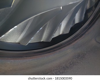 TERNATE, INDONESIA - MARCH 16th, 2020 - There Is Damage To The Turbocharger Blade