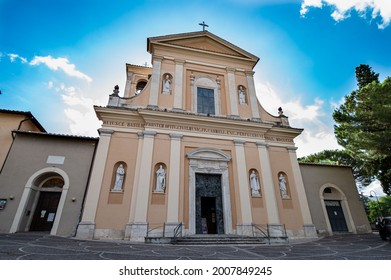 Terni,italy July 14 2021:church Of San Valentino Patron Saint Of Terni