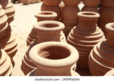 Terra Cotta Pots Made In Kriti, Greece 