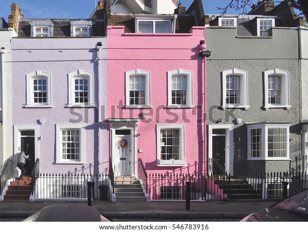 Terrace Small Eighteenth Century English Georgian Stock Photo (Edit Now ...