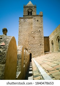 The Terraces Of The Duomo Of Cefalù A Wonderful City In Sicily