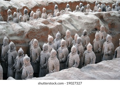 terracotta army main excavation pit