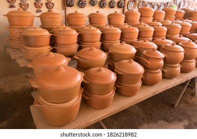 Terracotta Casserole From A Craftman Shop