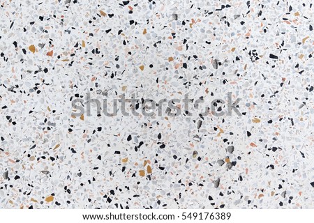 terrazzo floor texture white