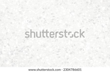 Terrazzo flooring marble stone wall texture abstract white grey background. Colorful terrazzo floor tile on cement surface, architecture interior design pattern, wallpaper material home decoration

