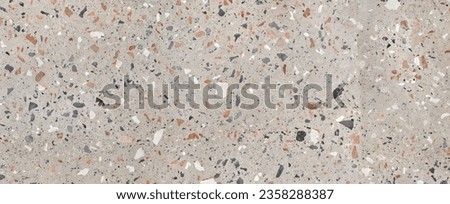 Terrazzo polished quartz surface floor tiles, natural rustic matt granite marble stone for ceramic digital wall tiles.