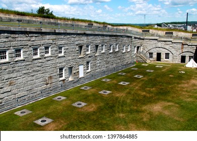 The Terreplein At Fort Knox In Prospect, Maine