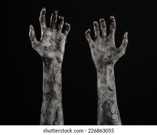 Similar Images, Stock Photos & Vectors of terrible zombie hands, dirty ...