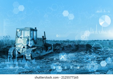 Territory Planning With An Excavator Without The Participation Of A Driver. Modern Technologies Of Artificial Intelligence And Remote Control Of Equipment