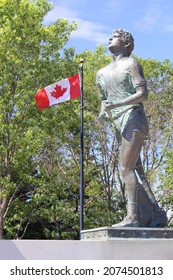 Terry Fox Monument In Thunder  Bay Ontario