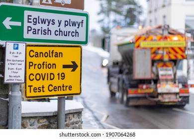 Test Centre Sign In Bala Town North Wales 