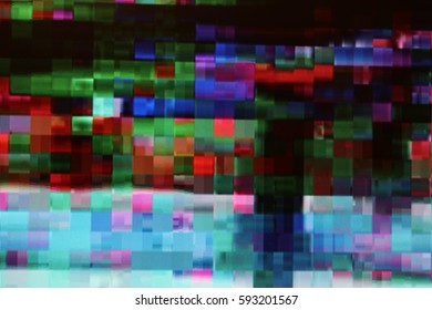 Test Screen Glitch Texture