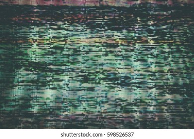 Test Screen Glitch Texture