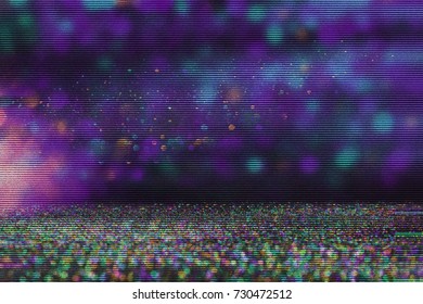 Test Screen Glitch Texture.