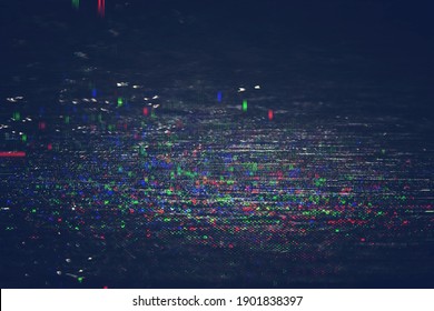 Test Screen Glitch Texture background