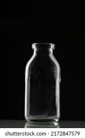 Test Tube Glass Objects Ion Black Background