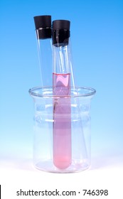 Test Tubes ina Beaker