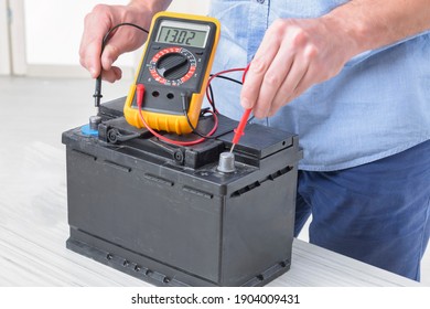 Testing Car Battery With Digital Multimeter