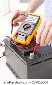 Testing Car Battery With Digital Multimeter