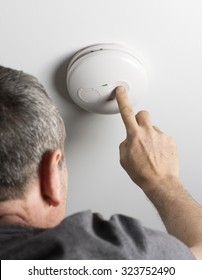 Testing A Home Smoke Alarm