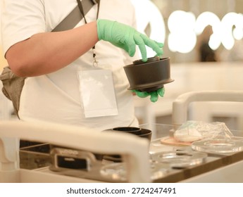 Testing the skills, creativity, and techniques of the world's best baristas in serving coffee.