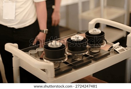 Testing the skills, creativity, and techniques of the world's best baristas in serving coffee.