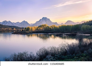 Teton Mountain Sunrise