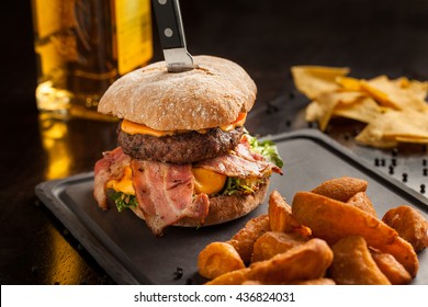 Tex Mex Bacon Burger