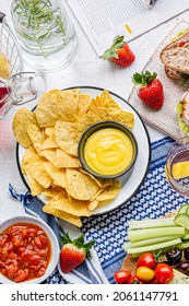 Tex Mex Picnic With Tortilla Chips