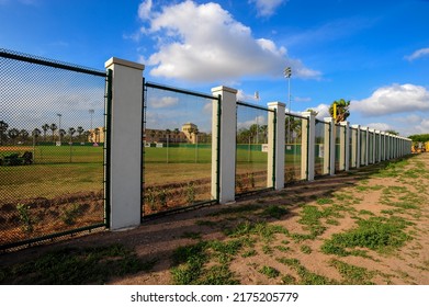 Texas Border Wall At Southmost College