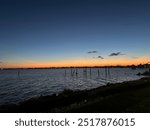 Texas gulf coast beach and sunsets