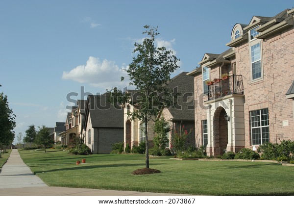 Texas Homes Stock Photo (Edit Now) 2073867