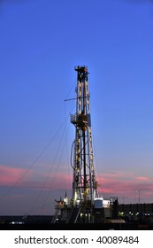 Texas Oil Well Rig