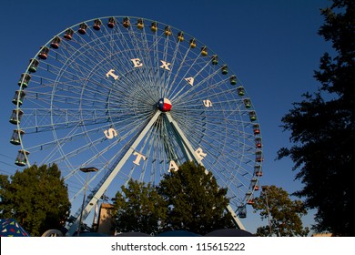 Texas Star Ferris Wheel At The Texas State Fair