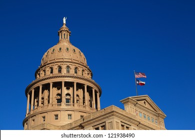 Texas State Capitol Building in downtown Austin, Texas.
